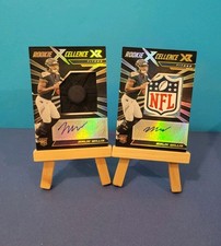 🔥🔥Malik Willis 2022 Panini XR- Rookie Xcellence RPA (1/1s) (2) Card RC Lot