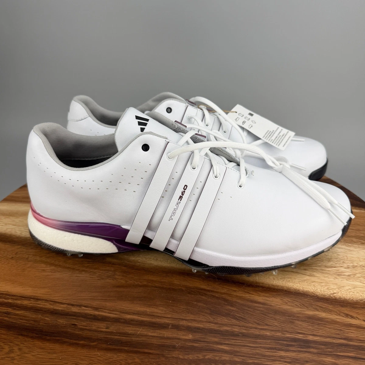 Adidas Tour 360 24 Golf Black White for sale | eBay Adidas Tour 360 24 Golf Black White for sale | eBay