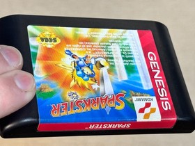 Sparkster - Authentic (Sega Genesis) Game Cartridge - Tested - NICE