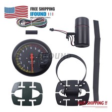 5inch Tachometer Gauge 7 Color Backlit 0-11000 Rpm Meter With Shift Light Usa 5inch Tachometer Gauge 7 Color Backlit 0-11000 Rpm Meter With Shift Light Usa