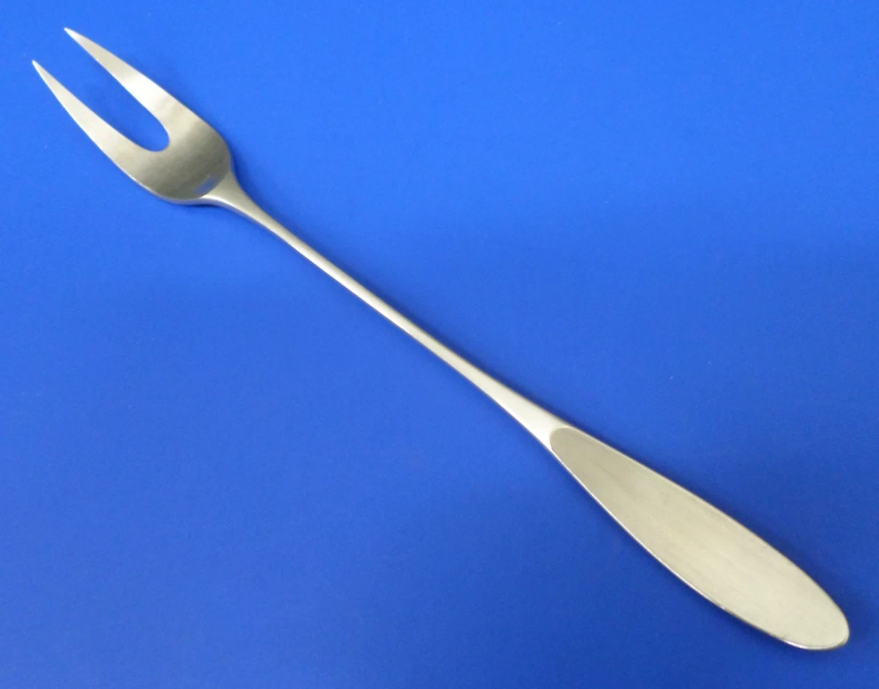 Lauffer MAGNUM Satin 18/8 Stainless JAPAN Flatware 8 1/4" TWO TINE SERVING FORK