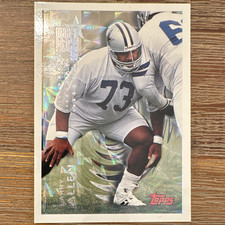 Topps 1994 Draft Picks Larry Allen Rookie #441 Dallas Cowboys Football Card. rookie card picture