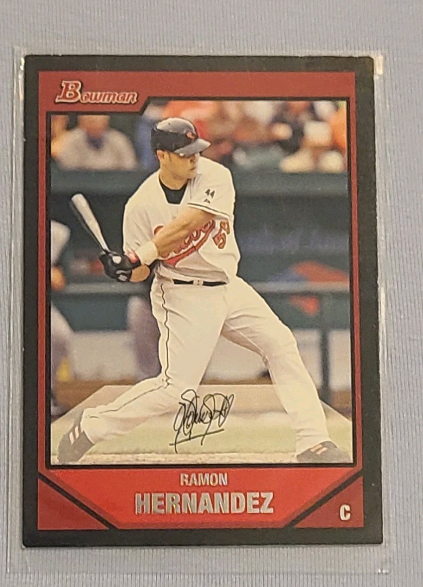2007 Bowman - Ramon Hernandez #191/ Baltimore Orioles 