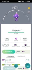 Poipole Pokémon Tr@de GO