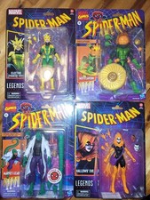 Marvel Legends Retro Spider-Man Lizard Electro Hallows Eve Jack-o-lantern New