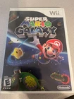 Nintendo Wii Super Mario Galaxy  game ( free shipping  to canada i )