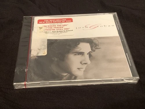 Josh Groban by Groban, Josh (CD, 2001) Sticker Brand New Tears Ships Fast