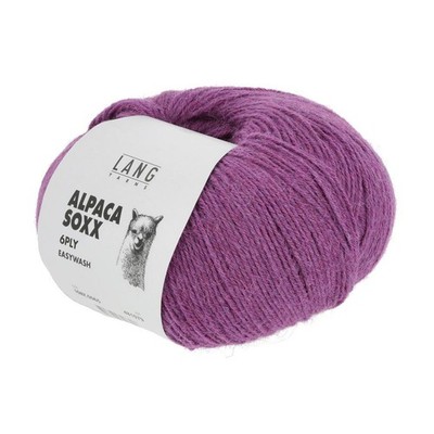 Wolle Kreativ! Lang Yarns - Alpaca Soxx 6-fach - Fb. 65 pink melange 150 g 