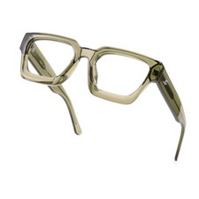 Blue Light Blocking Glasses for Women Men, Trendy Thick Glasses Anti Eyestrai...