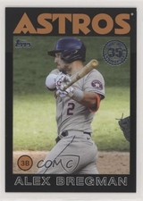2021 Topps 1986 Baseball 35th Anniversary Black /299 Alex Bregman #86B-30 0b9t