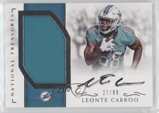 2016 Panini National Treasures 27/99 Leonte Carroo #RMS-LC Auto d4k