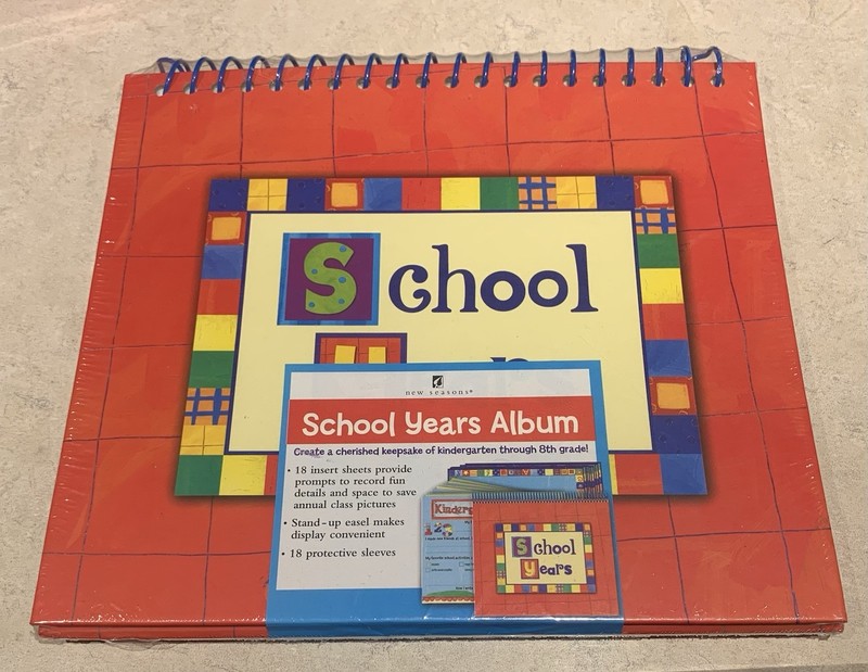 NEW Seasons School Years Photo Album Memory Book First Day Of School