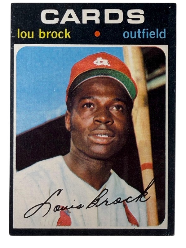 1971 Topps Lou Brock #625 Low Grade VG-EX