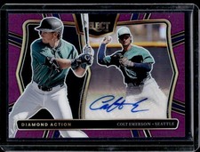 2025 Select Colt Emerson Diamond Action Signatures Purple Prizm Auto #/35