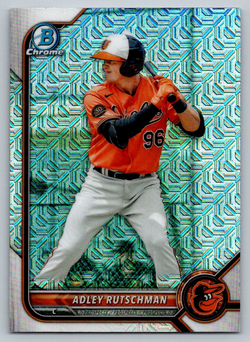 2022 Bowman #BCP-29 Adley Rutschman Chrome Prospects Mojo Refractor