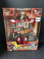 M.A.R.S. Cybotronix Red Super Fighter Robot Realistic Movement BRAND NEW SEALED