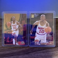 Sam Cassell Lot 1993-94 Topps Stadium Club #314 (RC) & 1995 Skybox #138 Rockets