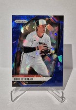 2025 Panini Prizm - Griff O’Ferrall #3 Blue Cracked Ice Prizm RC ORIOLES Rookie