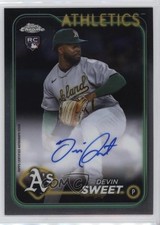 2024 Topps Chrome Update Auto Devin Sweet #RA-DS Auto 10w8