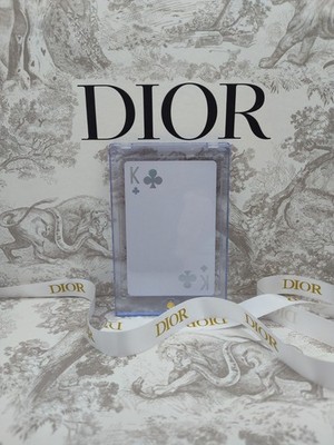   Dior JOY King of Clubs Promo Playing Card   Luxury Collectible Ephemera