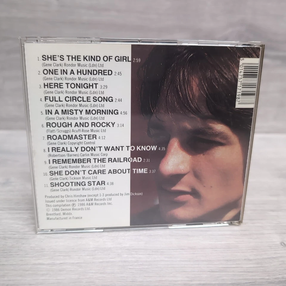 Gene Clark - Roadmaster - CD Album - 1986 Demon Records - Very Good Condition Foto 3 de 4