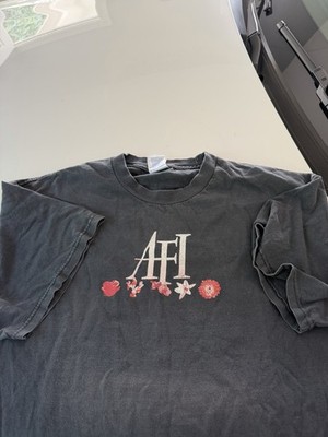 Vintage AFI Five Flowers Shirt XL RARE