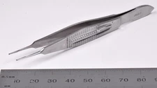 Jarit Castroviejo Suture Forceps 4¼" Ophthalmic 0.5mm Teeth  Surgical Germany