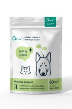 Natural Herbal Hip  Joint Supplement for Dogs Cats Arthritis Relief 60ct