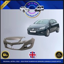  VAUXHALL ASTRA J 2012 – 2015 FRONT BUMPER NO SENSORS 13364614 5 DOOR HATCH