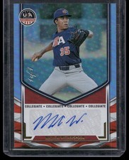 2025 Panini Stars & Stripes USA #NTS-MW Malachi Witherspoon Auto Platinum #/1