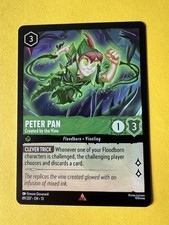 Lorcana Disney    Attack of the Vine    Peter Pan   89/207   RARE