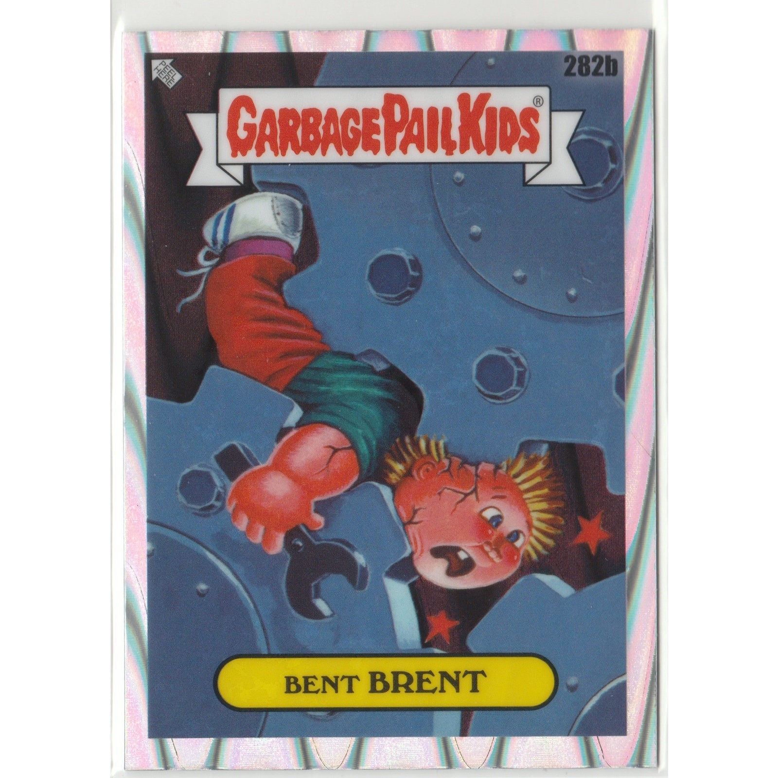 Bent Brent #282b Drool Raywave GPK 2024 Chrome Series 7 CS7 Card