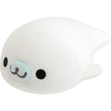 San-X Mamegoma Plush Cute Seal Character MV71201 Soft Toy H80&times;W130&times;D160mm