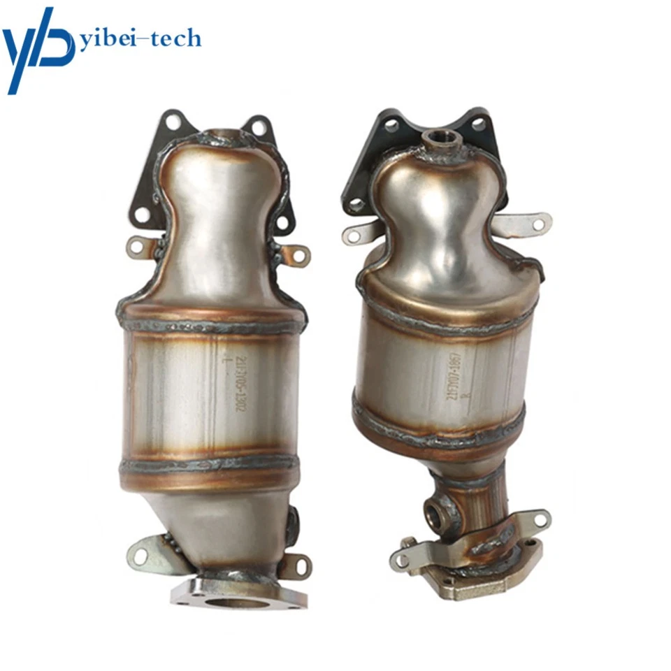 Banco convertidor catalítico 1 y 2 para Acura TL 3,2 L/3,5 L 2004/2005/2006/2007/2008 Foto 4 de 4