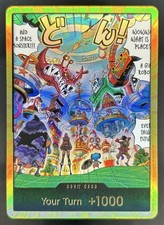 2026 One Piece Azure Seas Seven Egghead Your Turn Gold Don Card