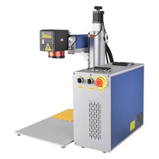 【US】2.5D JPT 200W Mopa Fiber Laser Marking Machine Deep Relief Marking 200/110mm