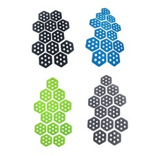 12Pcs Surfboard Traction Pads Surf Pad for Water Sports Surf Boards Skimboard