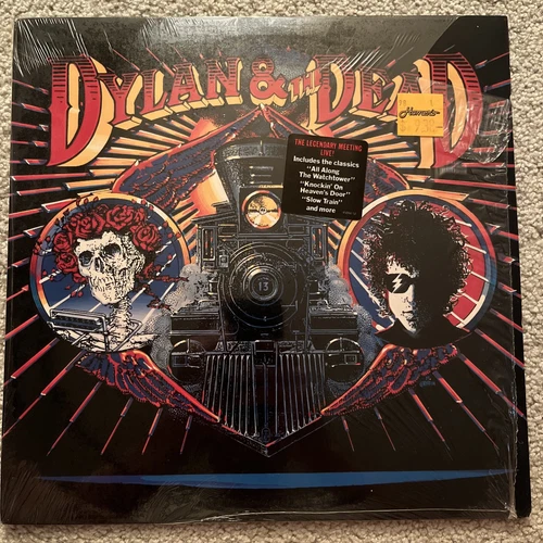 Dylan & The Dead - Bob Dylan Grateful Dead - NM Viny LP w/ Hype - 1st 1989 45056