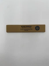 MusicNomad Diamond Coated, Safe Zone Guitar Fret Crowning File (S-File)