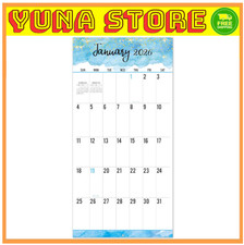 2026 Wall Calendar - Jan-Dec, Large Print, 12 x 24, Big Grid, Geburtstage T...