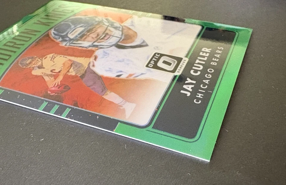 Donruss Optic Gridiron Kings 2016 verde #35 Jay Cutler 1/5 Chicago Bears Foto 2 de 4