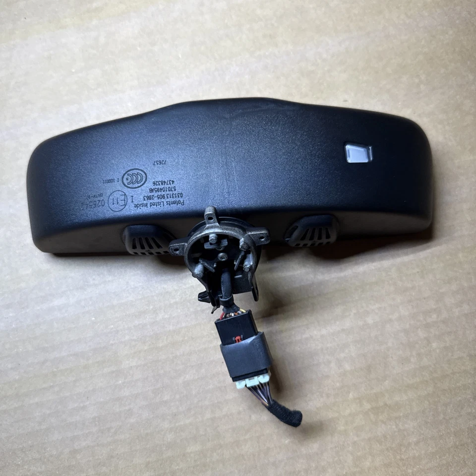 Espejo retrovisor Dodge Journey Dart Charger Chrysler 300 11-17 atenuación automática moldura OEM Foto 2 de 4