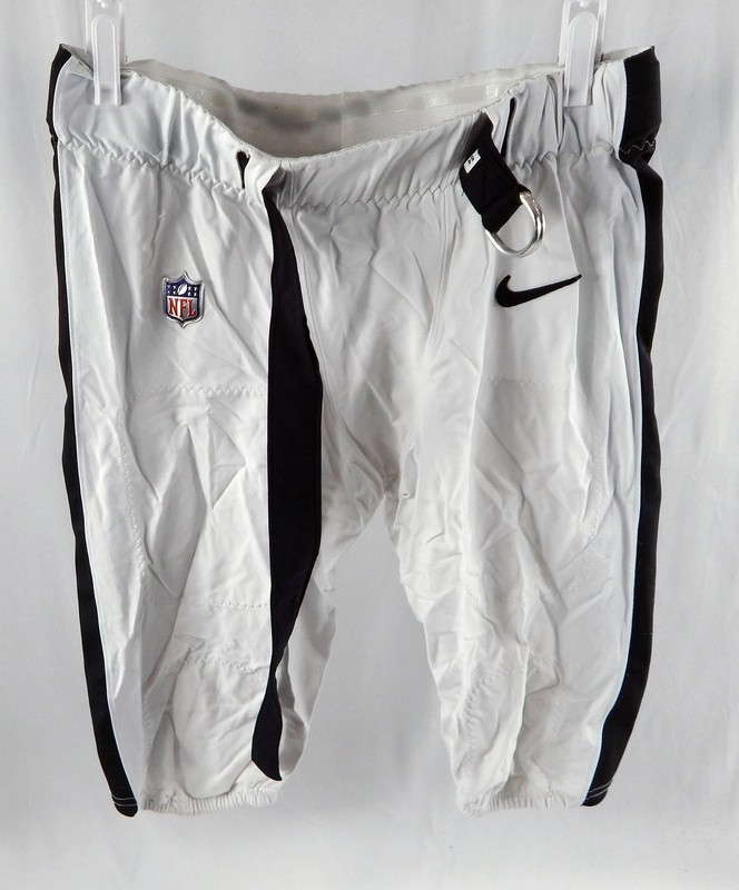 2025 Philadelphia Eagles Landon Dickerson #69 Game Used White Football Pants 42