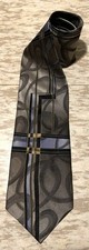 Ferucci 100 Silk Men's Necktie Abstract/Geomatric Pattern