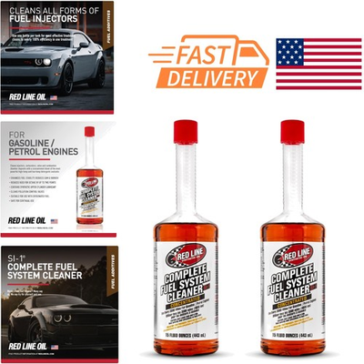 #ad Powerful Fuel System Cleaner 2 Pack 30 Ounce Concentrated for Maximum Efficiency $65.99