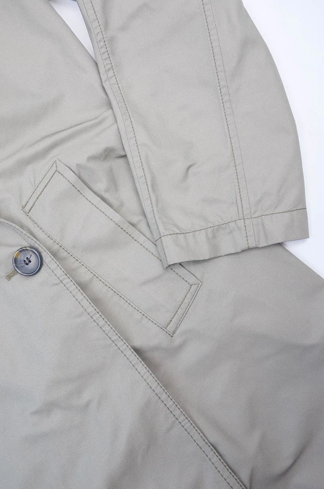 Lanvin x H&M коллекции 2010 серый двубортный плащ - размер 44 (США 34R) - Изображение 4 из 4