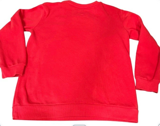 Sudadera Hello Kitty Navidad Mujer’s XL Roja Sanrio Felices y Brillantes Fiestas Foto 4 de 4