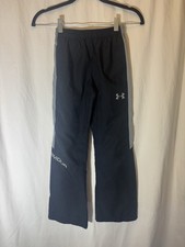 Boys Under Armour Track Pants Sweatpants Size XS Q23