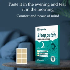 STRUGGLE TO SLEEP? 60 PC NATURAL SLEEP AID PATCH, Herbal Calm for Deep Rest Mind