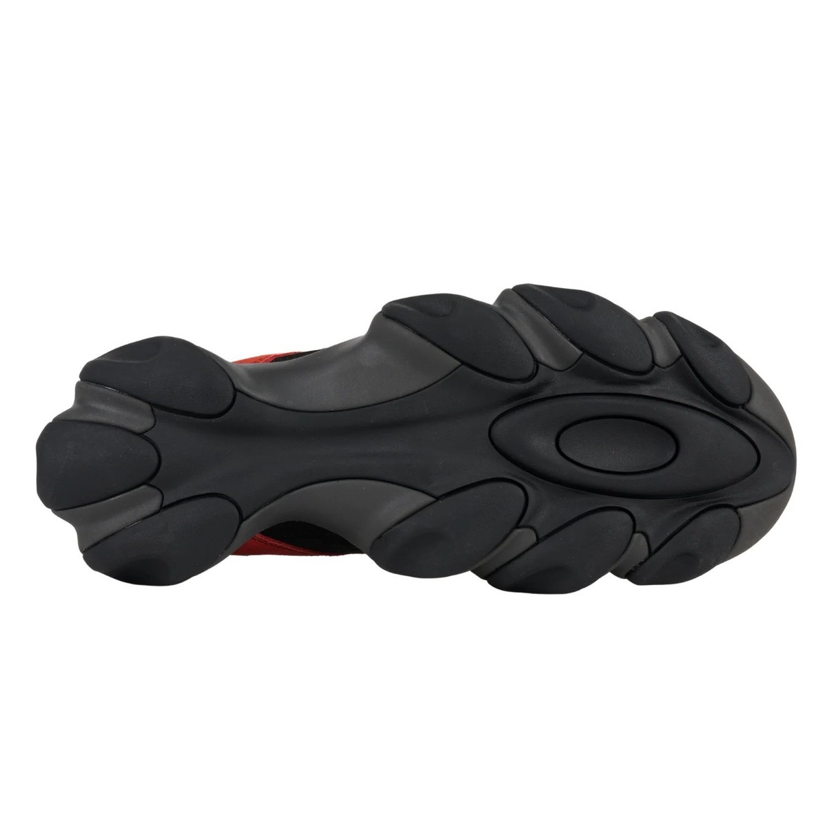 OAKLEY BRAIN DEAD FACTORY TEAM FLESH SANDAL BRAND NEW LAVA RED